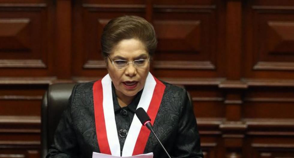 Luz Salgado negó que exista un ánimo de obstrucción para abordar temas contra la corrupción. (Foto: Andina)