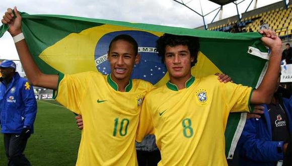 Un video difundido en Facebook explica cómo inicio la amistad de Neymar y Philippe Coutinho, la cual data desde un campeonato sub-16 por allá en el 2008. (Foto: Sport)