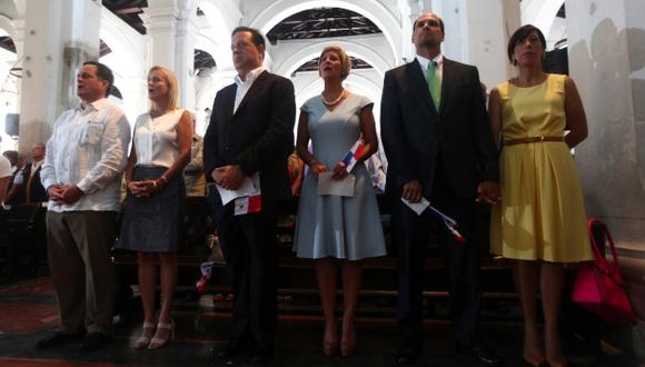 Elecciones en Panamá: Candidatos fueron juntos a misa