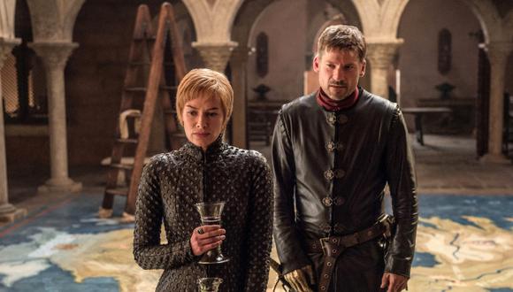 Cersei (Lena Headey) y Jaime Lannister (Nikolaj Coster-Waldau)  en una escena de la temporada 7 de "Game of Thrones". (Foto: HBO)