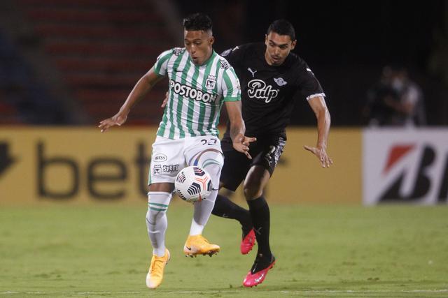 Atlético Nacional enfrentó a Libertad por la Copa Libertadores 2021