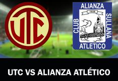 Torneo del Inca: UTC recibe al Alianza Atlético