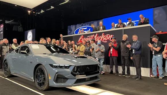 Primer Ford Mustang GT 2024 se vendió en US$ 565.000 para combatir la diabetes