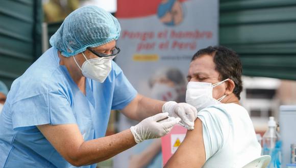 El proceso de vacunación de Fase 1 contra el coronavirus continúa a nivel nacional. Foto: Minsa