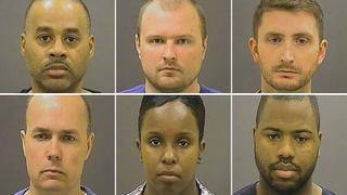 Baltimore: Los 6 policías implicados en muerte de Freddie Gray