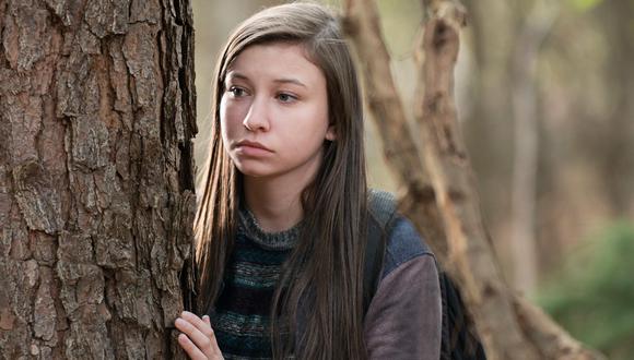 "The Walking Dead": Enid, una de las niñas del apocalipsis zombi