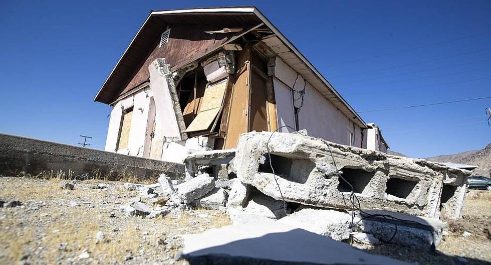 Destrucción causada por terremoto de California. (Foto: EFE)