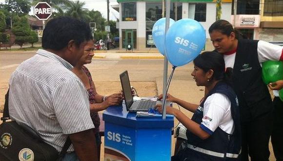 Huánuco: más de 15 mil afiliados al SIS gratuito no eran pobres