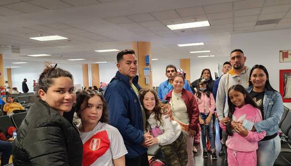 Migrantes que retornaron a Venezuela desde el Perú gracias al Plan Vuelta a la Patria. (Cancillería de Venezuela).