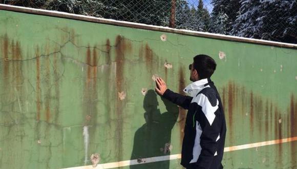 Novak Djokovic visitó el lugar donde practicó tenis de niño