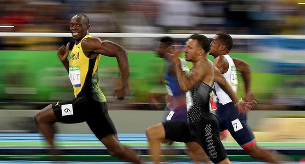 Esta imagen de Usain Bolt está dando la vuelta al mundo. (Foto: Getty Images)