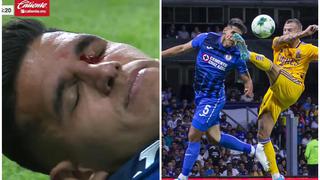Luis Abram recibió patada en el rostro: Nico López fue expulsado por agresión | VIDEO