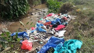 Residuos médicos fueron hallados en ribera del río Chillón en Carabayllo