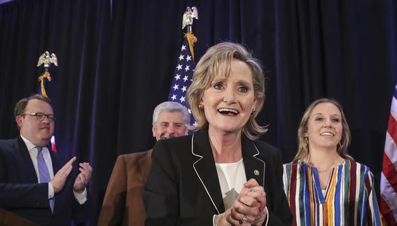 La ex legisladora estatal Cindy Hyde-Smith logró superar una controversia sobre un comentario que hizo sobre los ahorcamientos públicos para vencer al demócrata Mike Espy. (AFP)