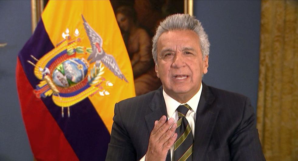 Lenín Moreno asegura que la crisis del coronavirus "es la verdadera primera guerra mundial”. Foto: AFP / Ecuadorian Presidency
