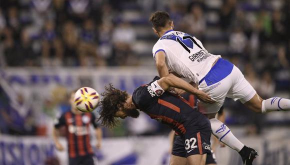 San Lorenzo empató 0-0 ante Vélez Sarsfield por la fecha 12° de la Superliga argentina. (Foto: AFP)