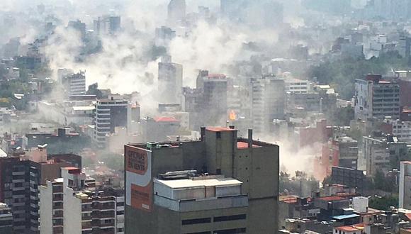 Un terremoto de magnitud 7,1 sacudió México este martes. (Foto: EFE)