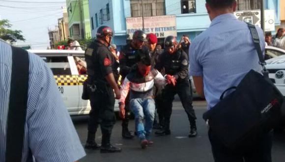 Surquillo: policía mata a ladrón que intentó asaltar a cambista