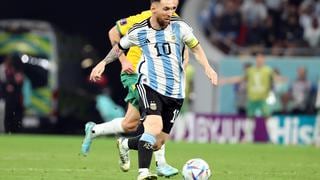 Con gol de Messi y Álvarez: Argentina venció a Australia en octavos de final