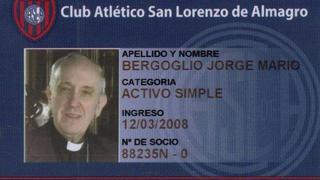 Papa Francisco recibirá un cáliz inspirado en el club San Lorenzo