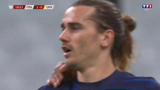 Francia vs. Ucrania: golazo de Antoine Griezmann para el 1-0 de los ‘Bleus’ | VIDEO 