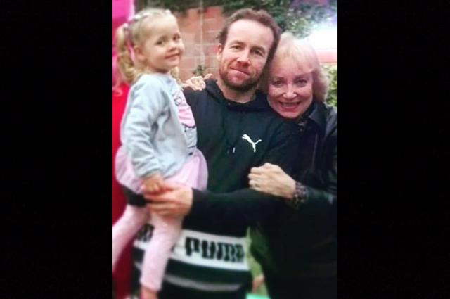 Mirtha Patiño junto a su hijo, el actor Rodrigo Sánchez Patiño.