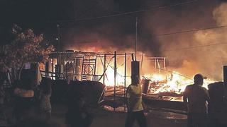 Piura: padre y su hijo fallecieron en un incendio en Catacaos