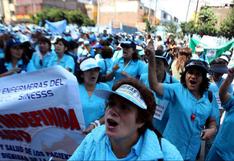 Enfermeras de EsSalud terminan su huelga de 52 días