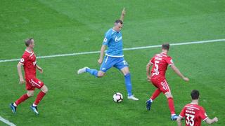 Lokomotiv de Moscú, sin Farfán por lesión, perdió 5-3 ante Zenit por la Liga de Rusia