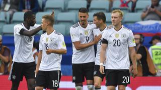 Alemania venció 3-2 a Australia en la Copa Confederaciones 2017