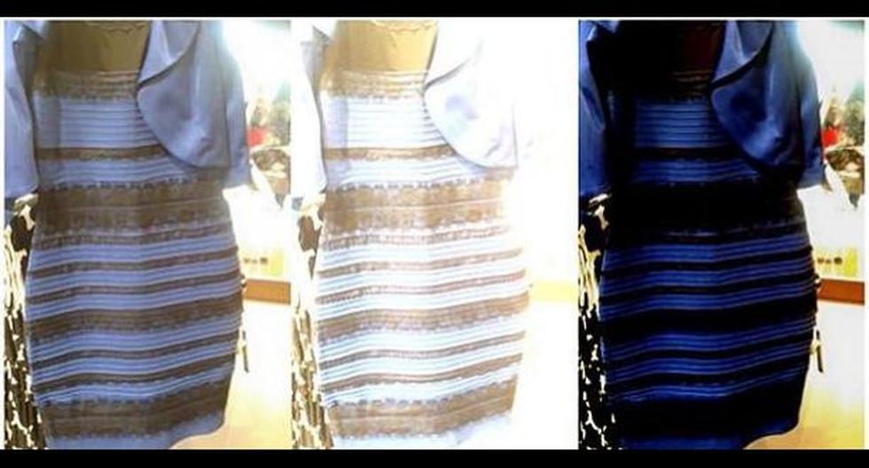 Este es el verdadero color del vestido que revolucionó la redes. (Foto: Infobae.com)