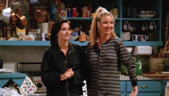 “Monica” y “Phoebe” celebraron el aniversario 25 de la serie que las unió: “Friends” (Foto:NBC)