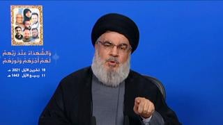 Líbano: jefe del Hezbolá dice que el movimiento tiene 100.000 combatientes “armados y entrenados”