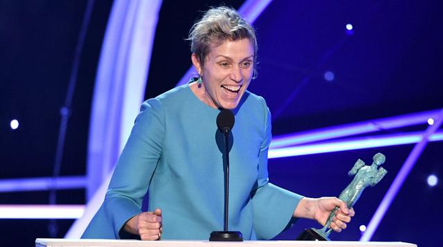 Frances McDormand. (Fotos: Agencias)
