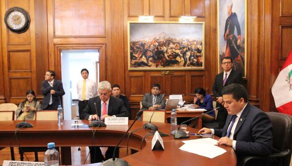 Congresista Diego Bazán preside la Comisión de Ética Parlamentaria. (Foto: Congreso)