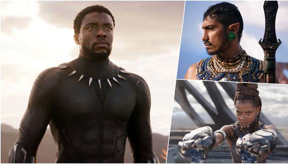 "Black Panther: Wakanda Forever" continuará la saga sin su protagonista Chadwick Boseman (izquierda).