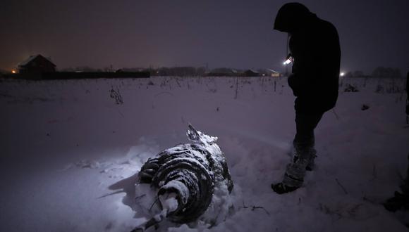 Rusia: caída de avión habría sido causada por hielo en medidor de velocidad. (Reuters).