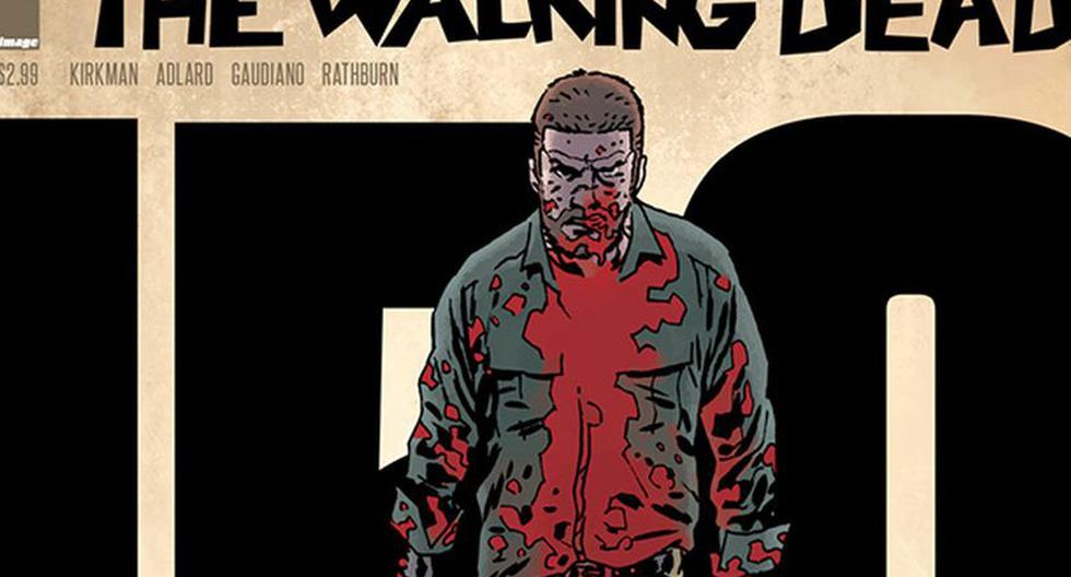 Rick Grimes en portada del número número del cómic de 'The Walking Dead' (Foto: Image Comics)