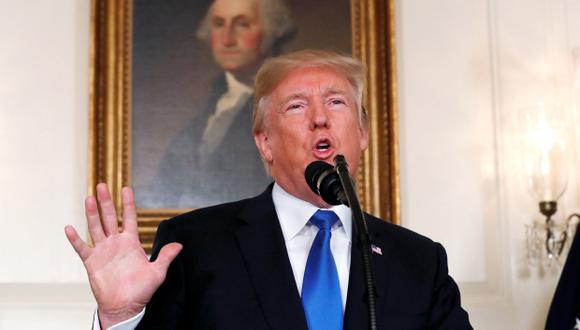 Donald Trump amenazó con anular el acuerdo nuclear de Estados Unidos con Irán si el Congreso no logra endurecerlo. (Foto: Reuters)