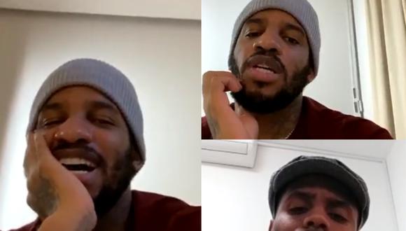 Jefferson Farfán en un Instagram Live con su amigo del alma, Roberto Guizasola recordó aquel golazo que marcó cuando vestía los colores del Schalke 04.  (Captura: Instagram)