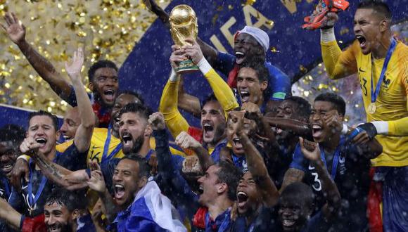 Francia ganó el Mundial por segunda vez en su historia. (Foto: EFE)