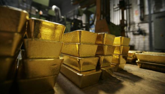 Los futuros del oro en Estados Unidos cedían 0,4% a US$1.786,00 la onza. (Foto: AFP)
