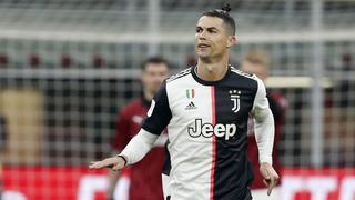 Juventus consiguió un agónico empate 1-1 ante Milan en el San Siro gracias a Cristiano Ronaldo
