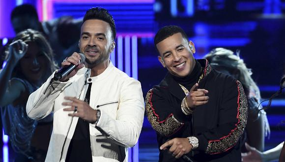 “Despacito”, de Luis Fonsi y Daddy Yankee, se convirtió en la Canción de la década. (Foto: AFP)