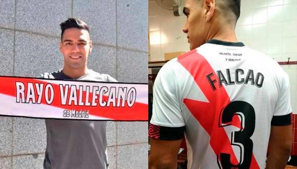 Radamel Falcao fichó por el Rayo Vallecano de España | Foto: Captura Instagram.