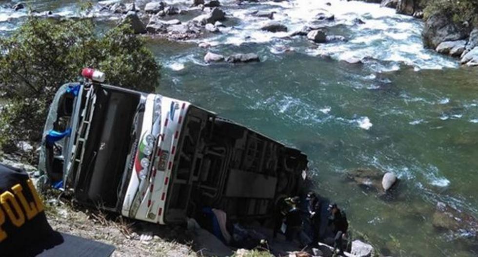 El ómnibus accidentado pertenecía a la empresa de transportes Cavassa y se dirigía desde Lima hacia el Cusco. (Foto: Andina)