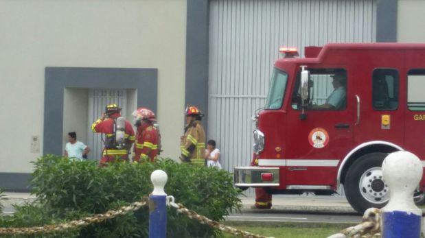 Chorrillos: bomberos controlaron fuga de gas en fábrica - 1