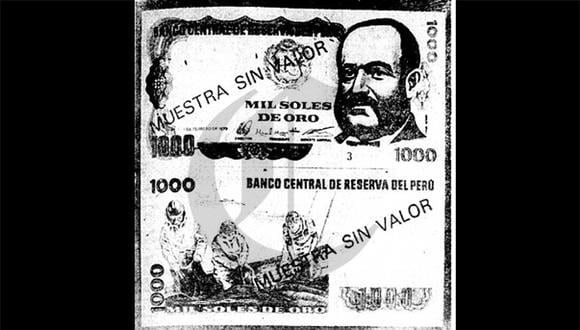Así Ocurrió: En 1980 circulan los nuevos billetes de mil soles