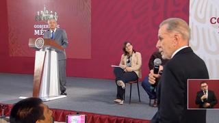 Ricardo Belmont interviene en rueda de prensa de AMLO | VIDEO