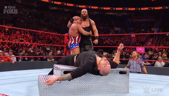 WWE RAW: revive toda la acción del evento que coronó a Angle y Strowman ante Corbin y McIntyre | VIDEO